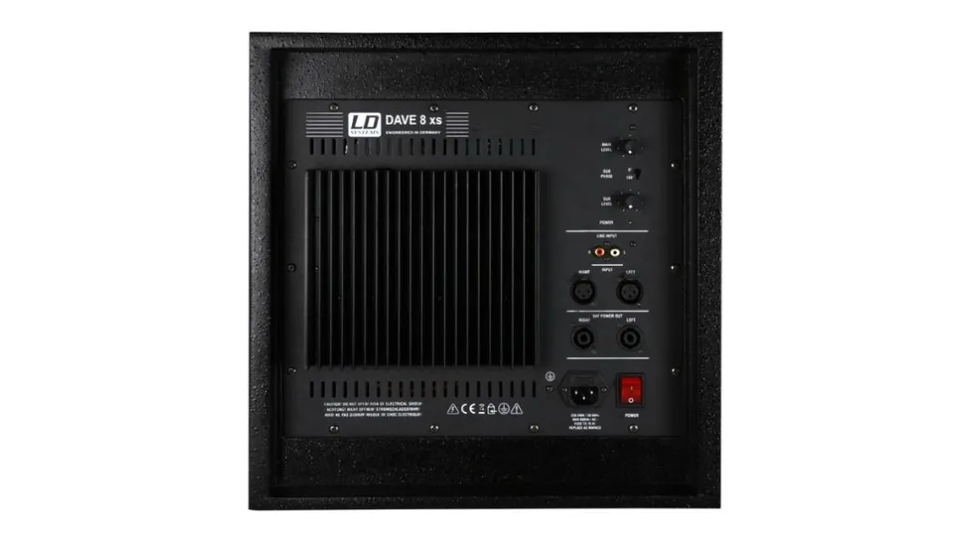 LD Systems Dave 8 XS schwarz