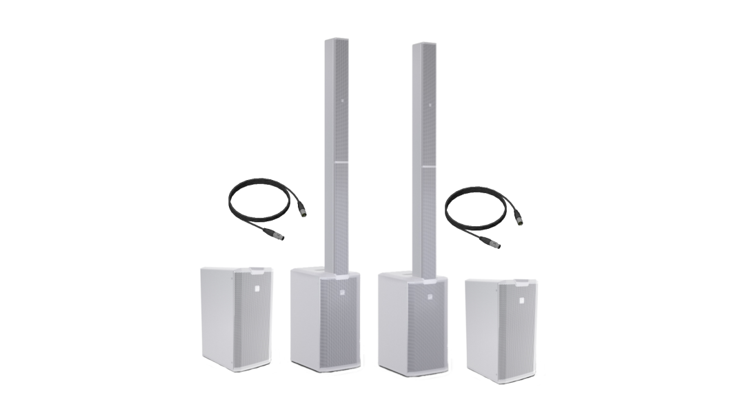 LD Systems MAUI 11 G3 Power Bundle Set weiß